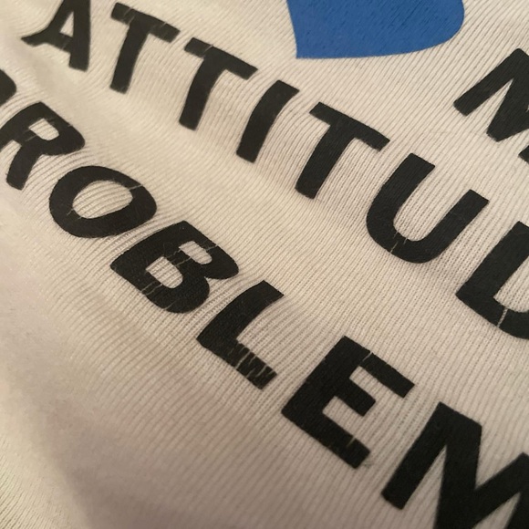 iGirl I love my attitude problem tee - Picture 4 of 4